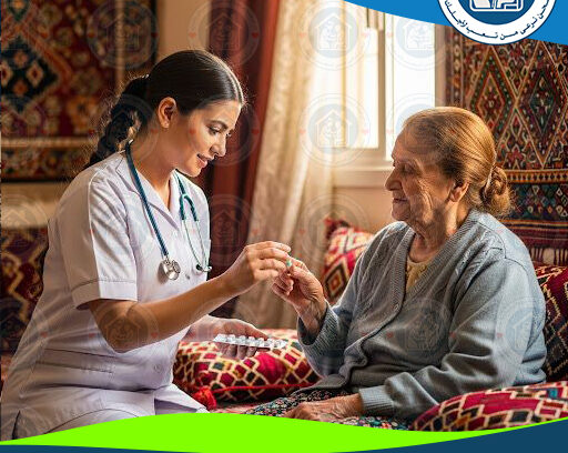 تمريض منزلي لتعليق المحاليل لعام 2025 - 2026